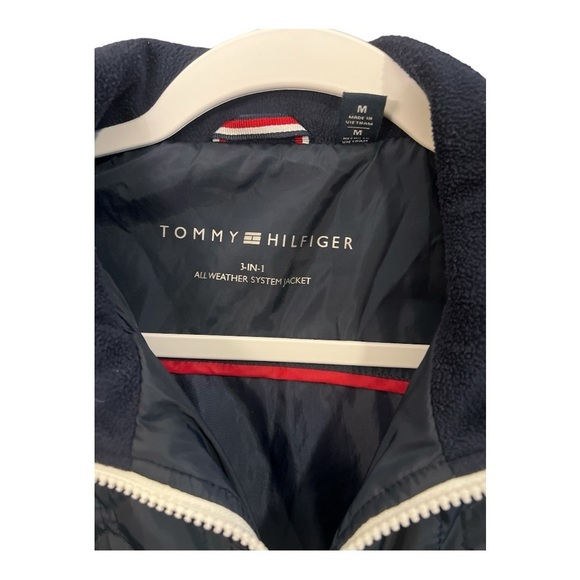 Tommy Hilfiger 3 in 1 All Weather System Jacket Medium NA1 - Picture 2 of 5